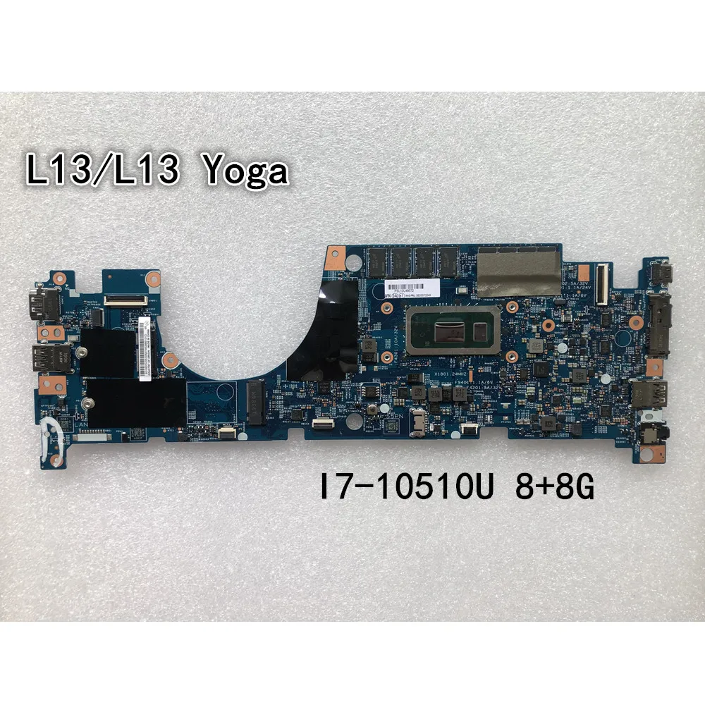 Original Laptop Lenovo L13/ L13 Yoga Motherboard mainboard 188334-1M CPU I7-10510U 8+8G FRU 5B20S72249 5B20S72264
Original Laptop Lenovo L13/ L13 Yoga Motherboard mainboard 188334-1M CPU I7-10510U 8+8G FRU 5B20S72249 5B20S72264