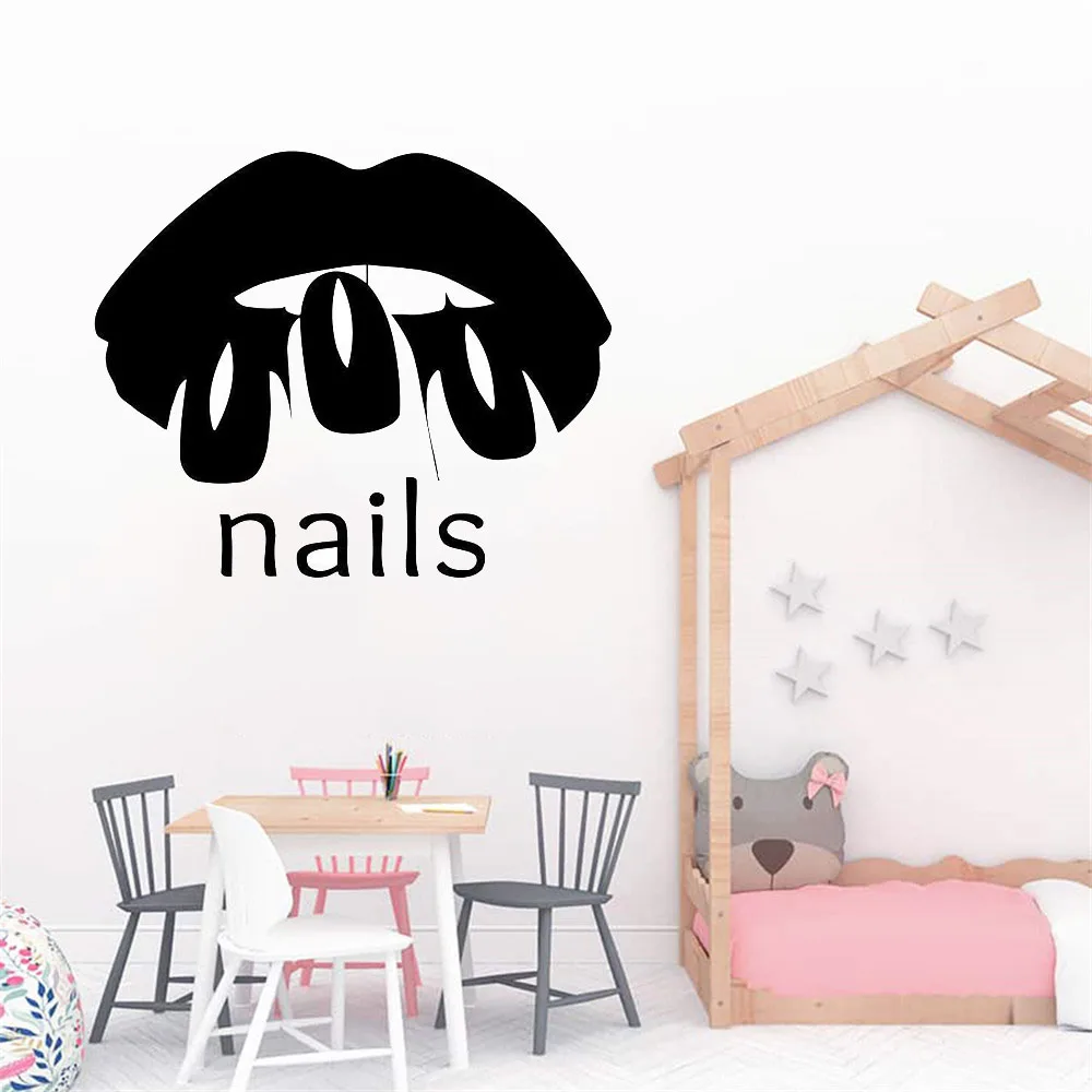 Nagel Salon Maniküre Shop Beauty Salon Vinyl Aufkleber Wandbild Wand Aufkleber Schlafzimmer Mädchen Lip Kunst 3476
Nagel Salon Maniküre Shop Beauty Salon Vinyl Aufkleber Wandbild Wand Aufkleber Schlafzimmer Mädchen Lip Kunst 3476