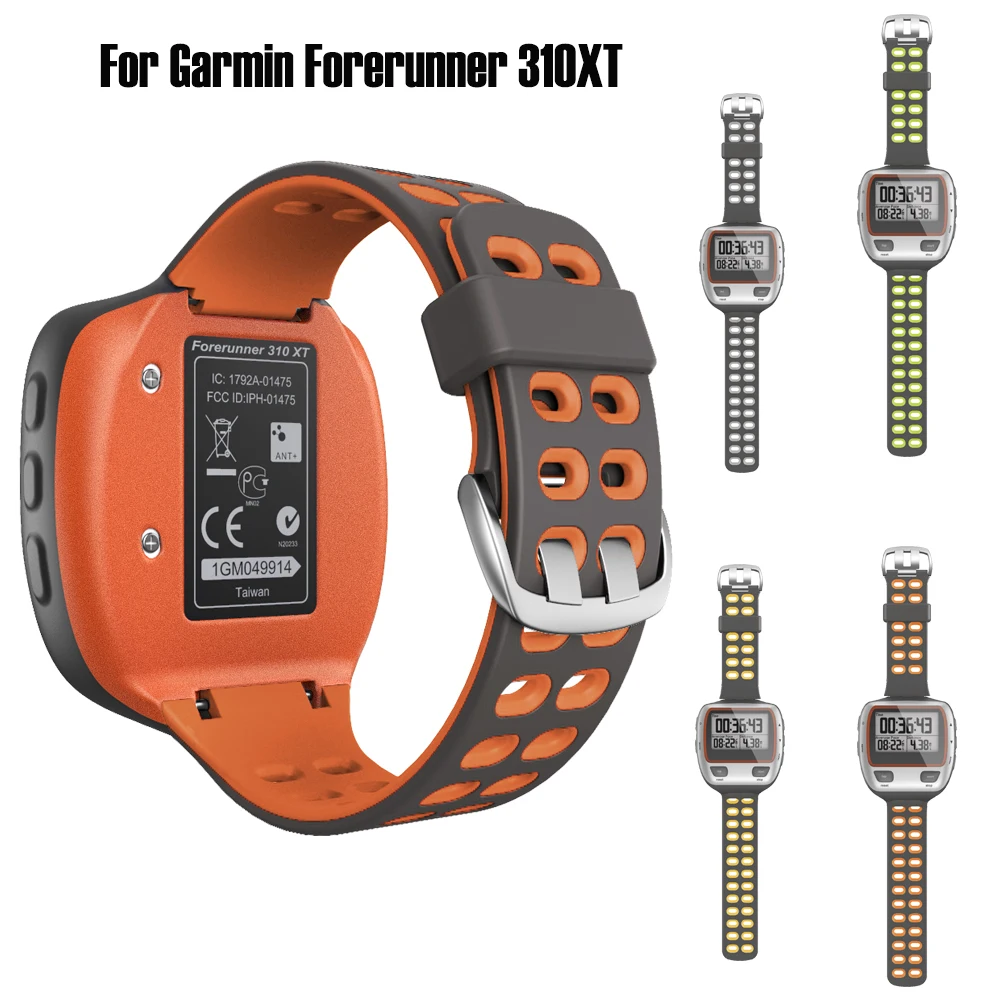 Ремешок силиконовый для Garmin Forerunner 310XT сменный Браслет наручных часов 4 цвета