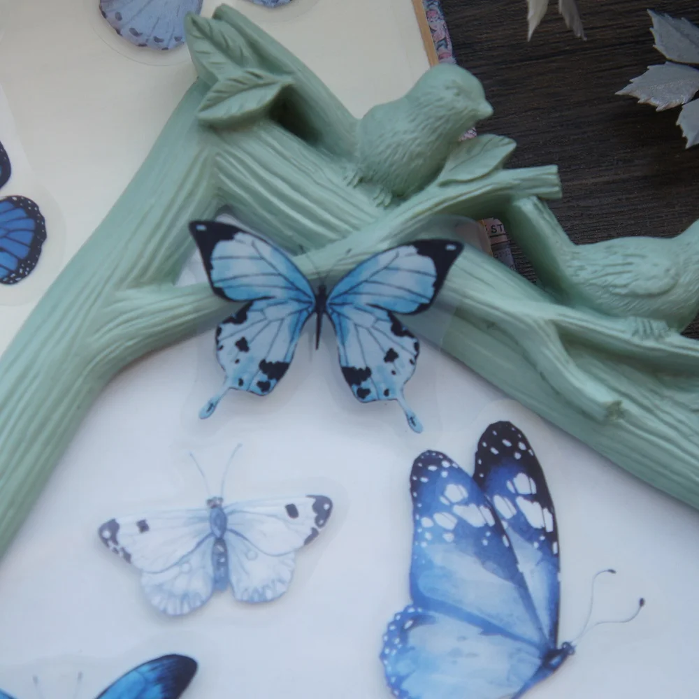 38pcs Ice Land Blue White Watercolor Butterfly Style PVC Sticker Scrapbooking DIY Gift Packing Label Decoration Tag
38pcs Ice Land Blue White Watercolor Butterfly Style PVC Sticker Scrapbooking DIY Gift Packing Label Decoration Tag