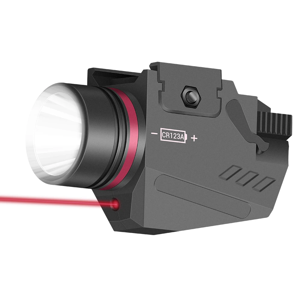 Tactical LED Weapon Gun Light Flashlight Red Dot Laser Sight Military Airsoft Pistol Gun Light for 20mm Rail Mini Pistol Gun
Tactical LED Weapon Gun Light Flashlight Red Dot Laser Sight Military Airsoft Pistol Gun Light for 20mm Rail Mini Pistol Gun