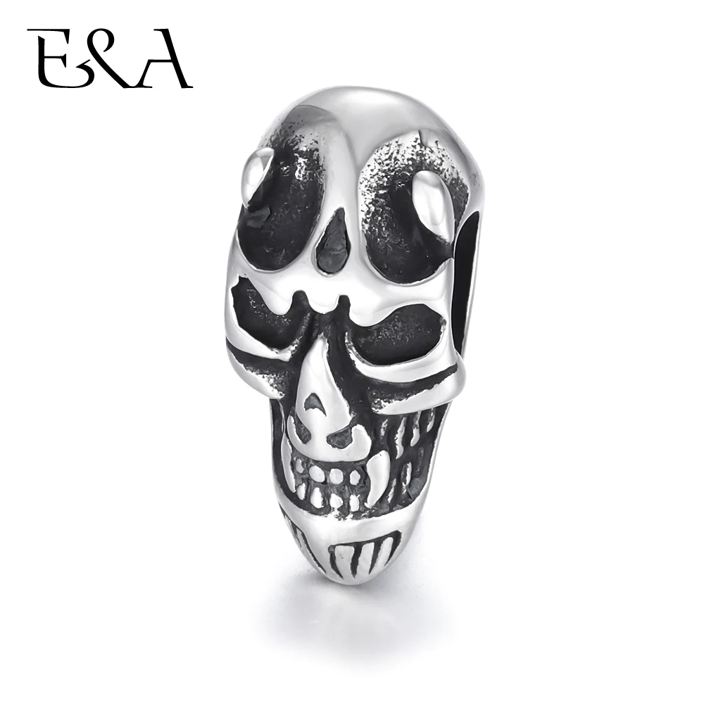 Stainless Steel Beads Skull Spacer Large Hole 6mm Slide Charm Pendant DIY Men Bracelet Making Supplies Handmade Jewelry Findings
Stainless Steel Beads Skull Spacer Large Hole 6mm Slide Charm Pendant DIY Men Bracelet Making Supplies Handmade Jewelry Findings