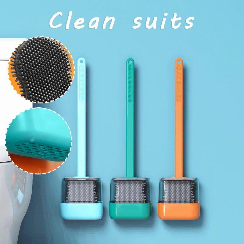 Long Handle Toilet Brush with Drainage Holder Soft Glue Bristles Cleaning Brush for Bathroom Floating/Placing LI
Long Handle Toilet Brush with Drainage Holder Soft Glue Bristles Cleaning Brush for Bathroom Floating/Placing LI