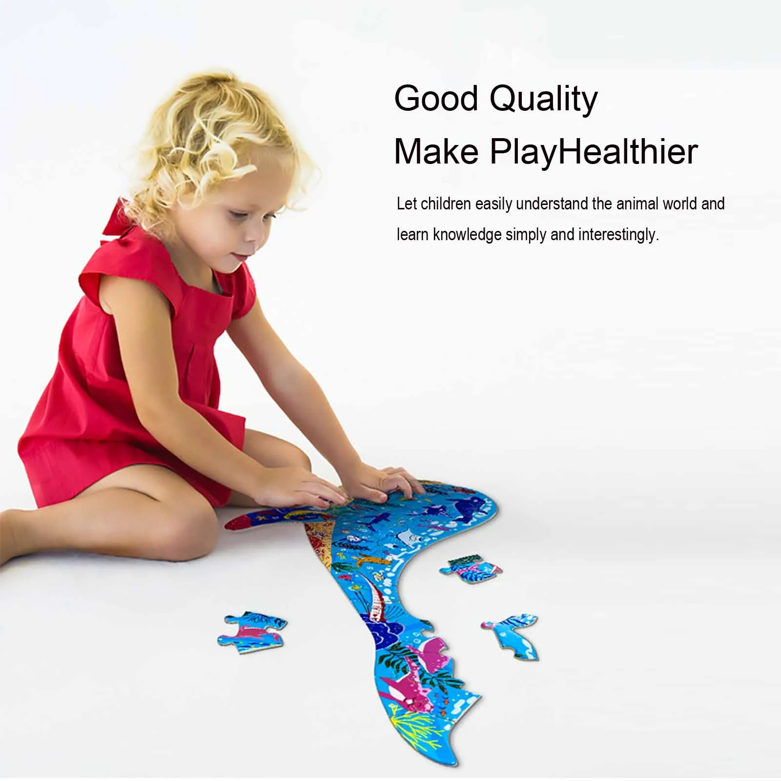 Puzzle Unique Shape Pieces Animal Shaped Gift For Adults And Kids Puzzles 50PCS Funny Appease Interesting Children Companion
Puzzle Unique Shape Pieces Animal Shaped Gift For Adults And Kids Puzzles 50PCS Funny Appease Interesting Children Companion