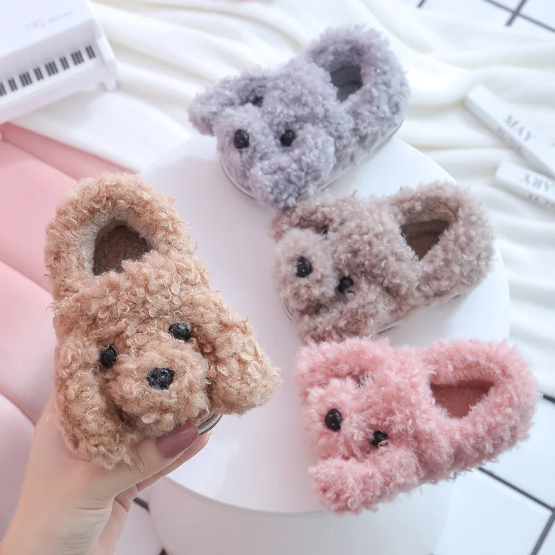 Home Slippers for Baby Boys Girls Kids Winter Cotton Shoes 1-3 Years Old Warm Non-slip Shoes Cute Puppy Pattern Casual Shoes
Home Slippers for Baby Boys Girls Kids Winter Cotton Shoes 1-3 Years Old Warm Non-slip Shoes Cute Puppy Pattern Casual Shoes