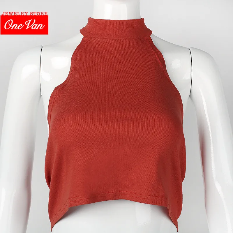 Red sexy suspender vest women's instrendy sleeveless solid color short navel hanging neck large open back top
Red sexy suspender vest women's instrendy sleeveless solid color short navel hanging neck large open back top