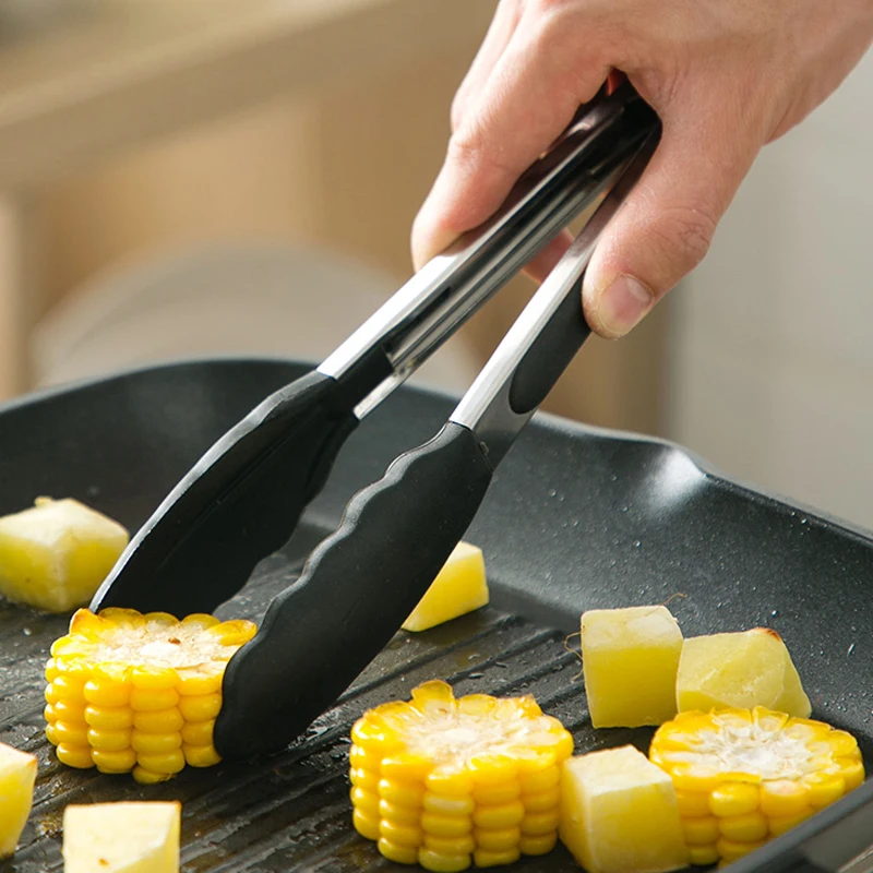 7" 9" 12" Silicone Tongs Heat Resistant Non Stick Kitchen Tong for Cooking Serving Grill BBQ Salad Kitchen BBQ Tool
7" 9" 12" Silicone Tongs Heat Resistant Non Stick Kitchen Tong for Cooking Serving Grill BBQ Salad Kitchen BBQ Tool