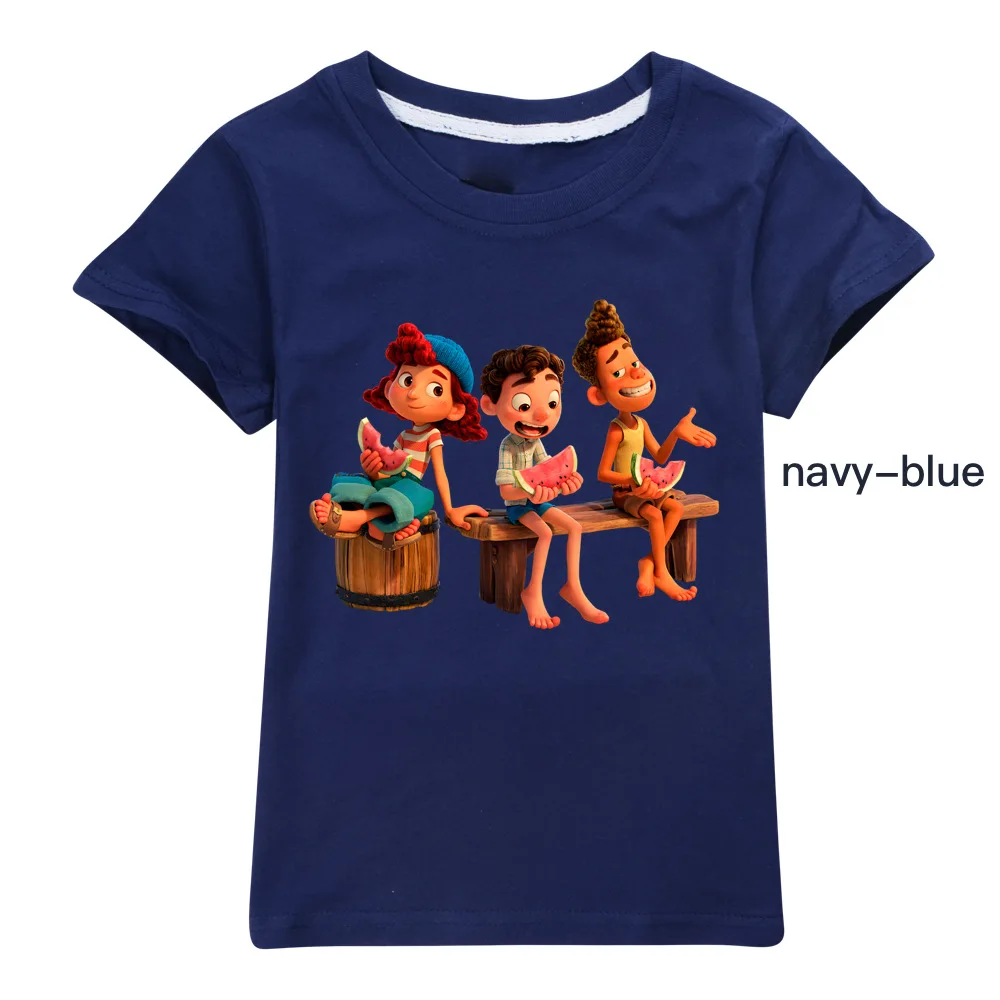 New Luca Alberto Sea Monsters 3d Printing T-shirts Summer Boys Cartoon Short-sleeved girl t-shirt Clothes for kids Casual Tops
New Luca Alberto Sea Monsters 3d Printing T-shirts Summer Boys Cartoon Short-sleeved girl t-shirt Clothes for kids Casual Tops