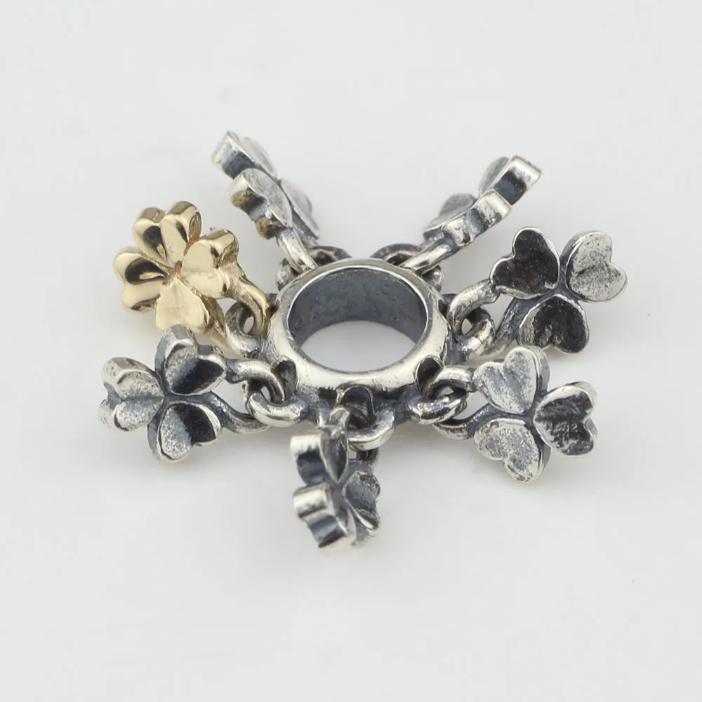 925 Sterling Silver Moving On - Limited Edition Lucky Clover Charm Bead Diy Fit European Troll 3.0mm Bracelet Jewelry 
925 Sterling Silver Moving On - Limited Edition Lucky Clover Charm Bead Diy Fit European Troll 3.0mm Bracelet Jewelry