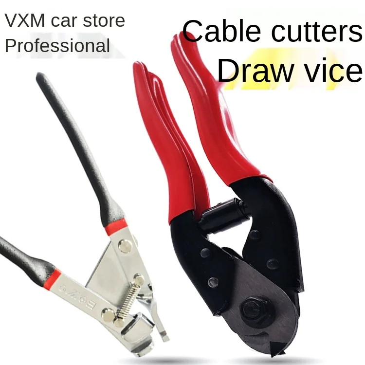 Bicycle Draw Vice Inner Wire Tension Pliers Mountain Bike Shift Cables Brake Cable Cutting Pliers Hook and Loop Fastener Pliers
Bicycle Draw Vice Inner Wire Tension Pliers Mountain Bike Shift Cables Brake Cable Cutting Pliers Hook and Loop Fastener Pliers