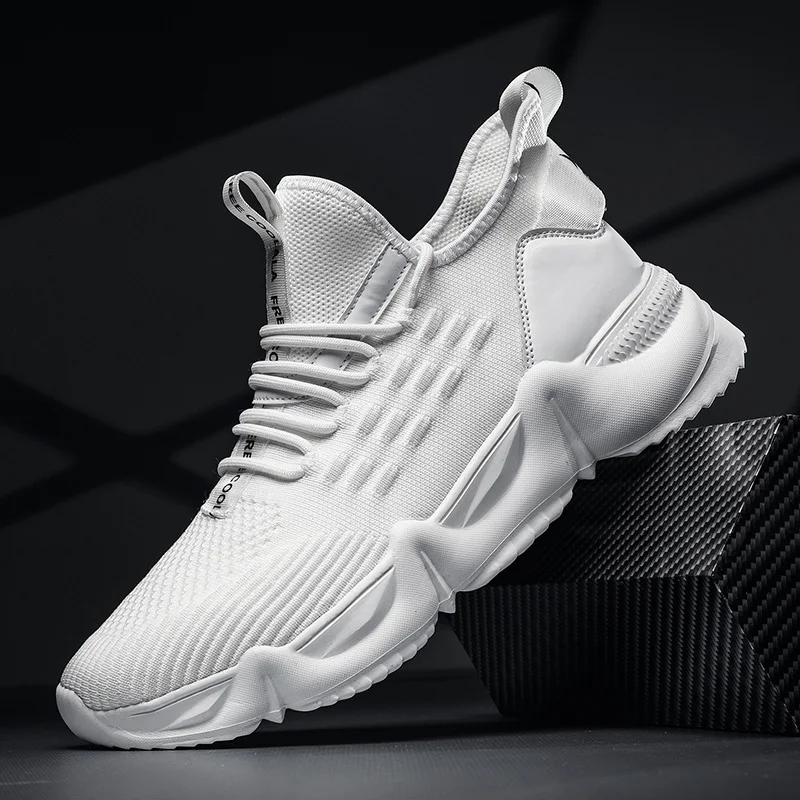 Fashion All-match Lightweight Running Men's Sneakers Mesh Breathable Lace-up Men Sport Shoes Soft Thick Bottom Men Casual Shoes
Fashion All-match Lightweight Running Men's Sneakers Mesh Breathable Lace-up Men Sport Shoes Soft Thick Bottom Men Casual Shoes