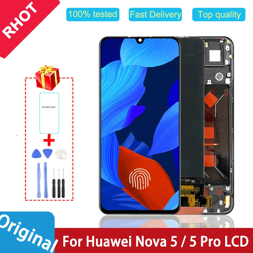 Оригинальный дисплей 6,39 дюйма для Huawei Nova 5 Pro, женская модель, LX3, ЖК-дисплей с сенсорным экраном и дигитайзером в сборе для Nova 5, ЖК-дисплей
Оригинальный дисплей 6,39 дюйма для Huawei Nova 5 Pro, женская модель, LX3, ЖК-дисплей с сенсорным экраном и дигитайзером в сборе для Nova 5, ЖК-дисплей