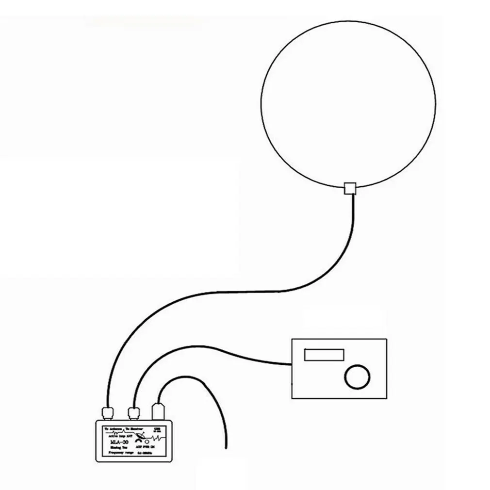 Mla-30 Loop Active Receiving Short Wave Antenna Medium Wave Short Wave Antenna 100Khz-30Mhz Loop Receiving Antenna
Mla-30 Loop Active Receiving Short Wave Antenna Medium Wave Short Wave Antenna 100Khz-30Mhz Loop Receiving Antenna