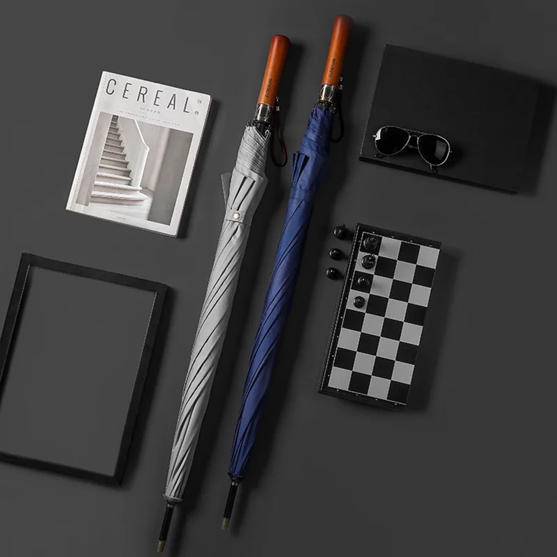 8 Bone Retro Luxury Handle Umbrella Business Men Multicolor Umbrella Rain And Sun Dual-use Double Golf Umbrella Gift Umbrella
8 Bone Retro Luxury Handle Umbrella Business Men Multicolor Umbrella Rain And Sun Dual-use Double Golf Umbrella Gift Umbrella