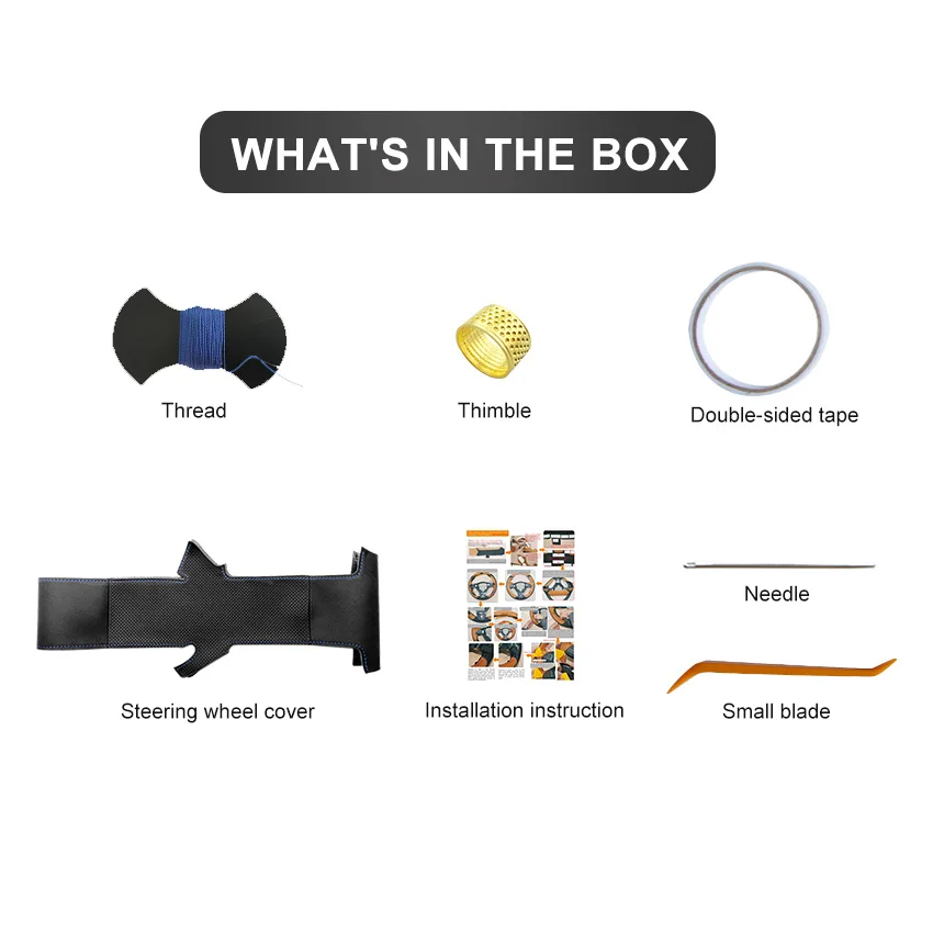 Hand Sew Black Genuine Leather Car Steering Wheel Cover for Land Rover Discovery 3 2004 2005 2006 2007 2008 2009
Hand Sew Black Genuine Leather Car Steering Wheel Cover for Land Rover Discovery 3 2004 2005 2006 2007 2008 2009