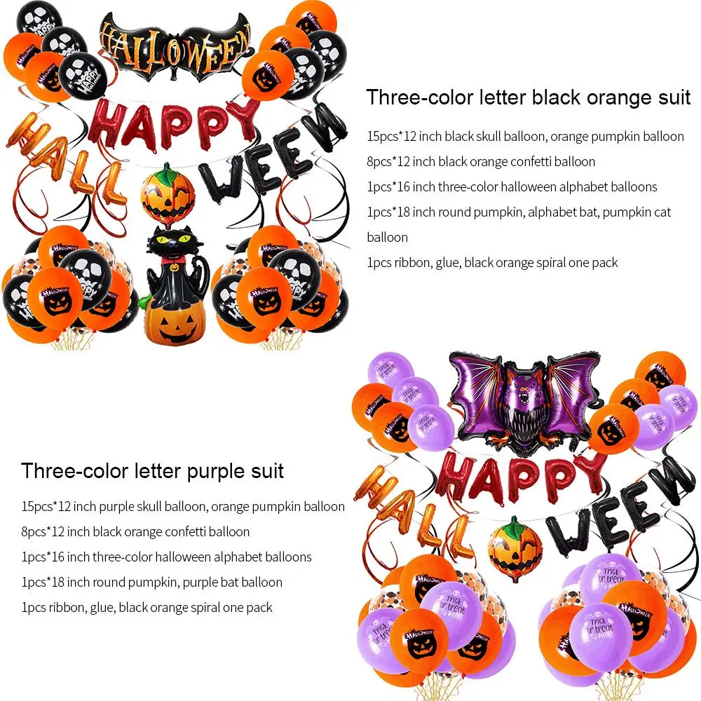 Halloween Balloons Halloween Party Decorations Set Foil Balloon Bar Shop Scary Kids Halloween Air Balloon Creative Wall Decor
Halloween Balloons Halloween Party Decorations Set Foil Balloon Bar Shop Scary Kids Halloween Air Balloon Creative Wall Decor