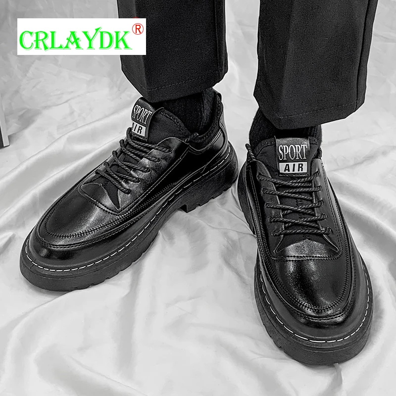 CRLAYDK 2021 Men's Fashion Leather Casual Shoes Comfortable Classic Dress Business Low Top Boots Work Loafers Waterproof Booties
CRLAYDK 2021 Men's Fashion Leather Casual Shoes Comfortable Classic Dress Business Low Top Boots Work Loafers Waterproof Booties