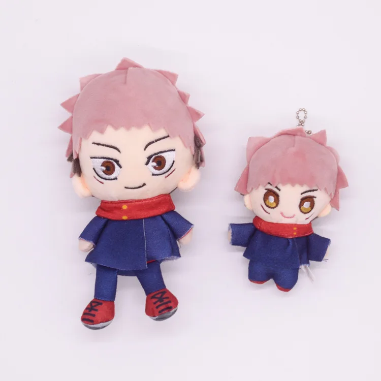 Anime Jujutsu Kaisen Itadori Yuuji Cosplay Doll Toy Plush Dolls Child Gift Pendant Keychain Prop 
Anime Jujutsu Kaisen Itadori Yuuji Cosplay Doll Toy Plush Dolls Child Gift Pendant Keychain Prop