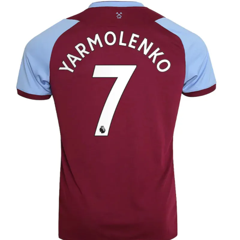 

home away shirt Lingard Antonio Lanzini NOBLE Yarmolenko F.ANDERSON BENRAHMA BOWEN Top Quality new 2020 2021 West HamES Shirt