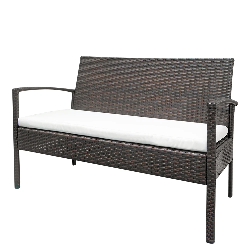 2pcs Arm Chairs 1pc Love Seat & Tempered Glass Coffee Table Rattan Sofa Set Brown Gradient
2pcs Arm Chairs 1pc Love Seat & Tempered Glass Coffee Table Rattan Sofa Set Brown Gradient