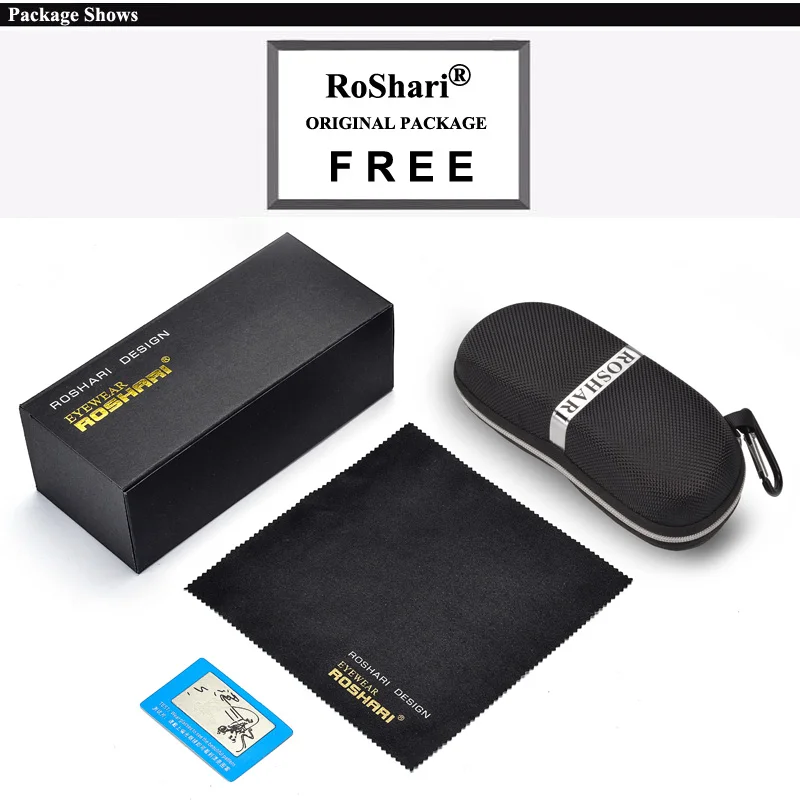 RoShari Photochromic Sunglasses with Polarized Lens for Outdoor 100% UV Protection Anti Glare Reduce Eye Fatigue A81
RoShari Photochromic Sunglasses with Polarized Lens for Outdoor 100% UV Protection Anti Glare Reduce Eye Fatigue A81