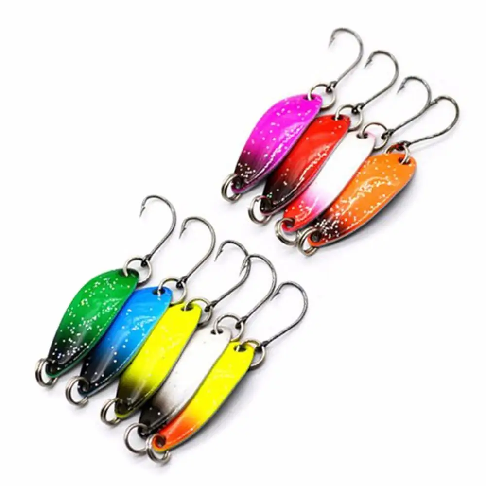 3.3cm 3g Colorful Two-color Horse Mouth Sequins Lure Hard Bait Fake Bait Artificial Bait Fishing Tackle 9 Pcs
3.3cm 3g Colorful Two-color Horse Mouth Sequins Lure Hard Bait Fake Bait Artificial Bait Fishing Tackle 9 Pcs