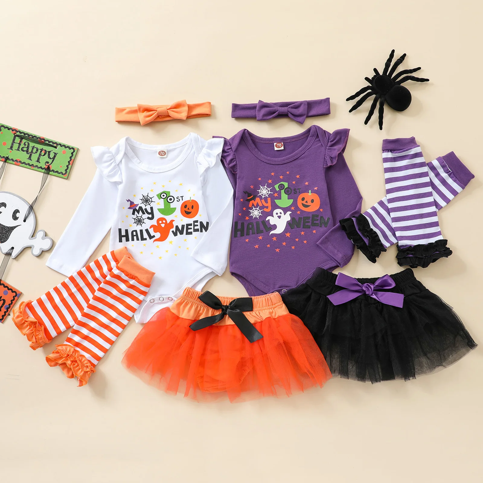 2021-06-29 Lioraitiin 0-24M Infant Baby Girls Four-piece Clothes Set Printed Pattern Long Sleeve Romper Headdress Leg Warmers
2021-06-29 Lioraitiin 0-24M Infant Baby Girls Four-piece Clothes Set Printed Pattern Long Sleeve Romper Headdress Leg Warmers