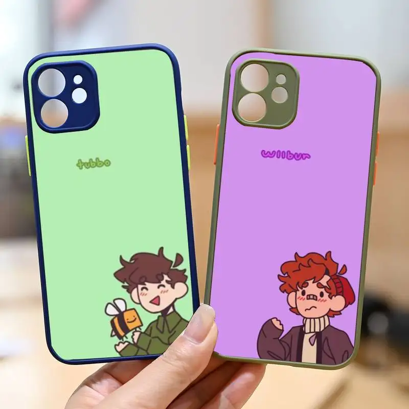 Dream Smp Phone Case For iPhone 12 11 Mini Pro XR XS Max 7 8 Plus X Matte transparent Back Cover
Dream Smp Phone Case For iPhone 12 11 Mini Pro XR XS Max 7 8 Plus X Matte transparent Back Cover