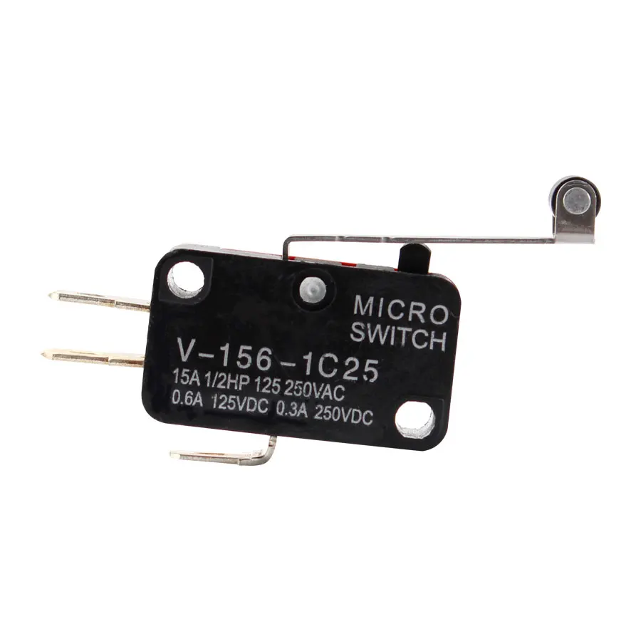 10pcs/lot Smart Electronics switch V-156-1C25 micro switches push button SPDT HINGE ROLLER LEVER 15A
10pcs/lot Smart Electronics switch V-156-1C25 micro switches push button SPDT HINGE ROLLER LEVER 15A