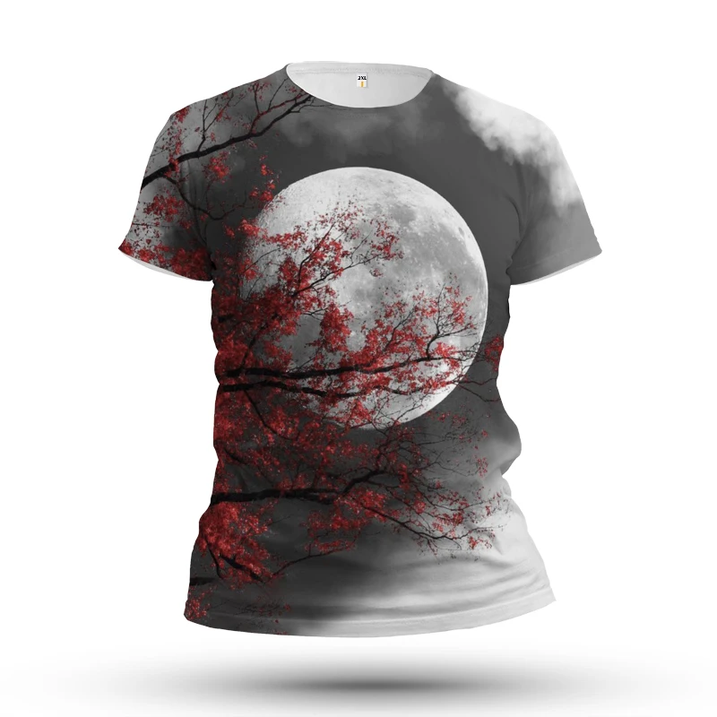 Full Moon Night Fashion Trend 3D Printing Summer New Shirt Men's And Women's T-Short Sleeve Tops Youth Street Daily Clothing
Full Moon Night Fashion Trend 3D Printing Summer New Shirt Men's And Women's T-Short Sleeve Tops Youth Street Daily Clothing