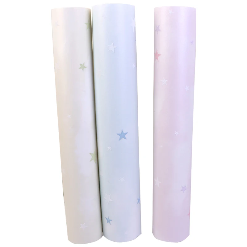 Non-Woven Wallpaper 3D Cartoon Blue Starry Sky Star Pink Wallpapers Roll Children's Bedroom Background Wall Kids Room 3D Tapety
Non-Woven Wallpaper 3D Cartoon Blue Starry Sky Star Pink Wallpapers Roll Children's Bedroom Background Wall Kids Room 3D Tapety