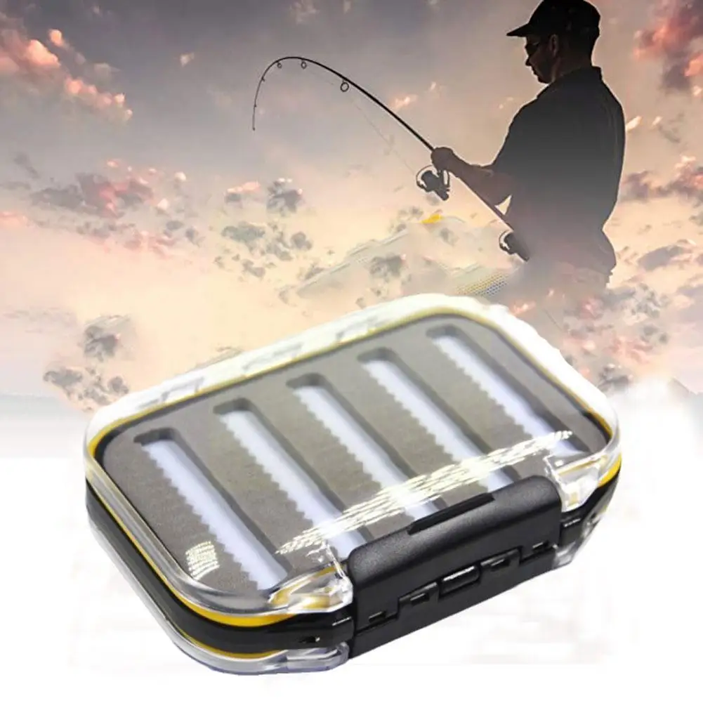 Transparent Fishing Fly Lures Box Waterproof Fishing Lure Hook Storage Accessories Bait Fishing Box Tool Box Tackle Fi O0w9
Transparent Fishing Fly Lures Box Waterproof Fishing Lure Hook Storage Accessories Bait Fishing Box Tool Box Tackle Fi O0w9