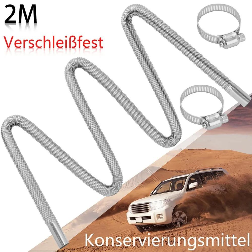 200cm Stainless Steel Car Exhaust Pipe Parking Air Heater Tank Diesel Gas Vent 2.5cm Silver Stainless Steel Exhaust Pipe
200cm Stainless Steel Car Exhaust Pipe Parking Air Heater Tank Diesel Gas Vent 2.5cm Silver Stainless Steel Exhaust Pipe