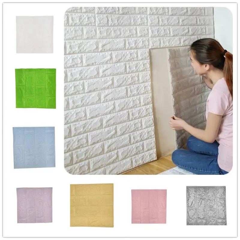 3D brick wall wallpaper decorative foam waterproof self-adhesive wallpaper foam board DIY background wallpaper home decoration
3D brick wall wallpaper decorative foam waterproof self-adhesive wallpaper foam board DIY background wallpaper home decoration