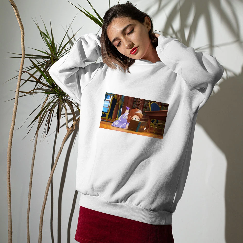 Disney Summer Holiday Casual Clothes Young Girls PopularHoodies Kawaii Sofia Cartoon Printed High Quality Sweatshirt Loose Cozy
Disney Summer Holiday Casual Clothes Young Girls PopularHoodies Kawaii Sofia Cartoon Printed High Quality Sweatshirt Loose Cozy