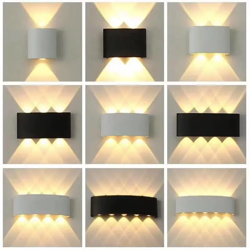 6w 8w Led Wall Light White Warm White RGB Color Up and Down Wall Sconce with Lends Indoor Outdoor Bathroom Decor Lighting
6w 8w Led Wall Light White Warm White RGB Color Up and Down Wall Sconce with Lends Indoor Outdoor Bathroom Decor Lighting