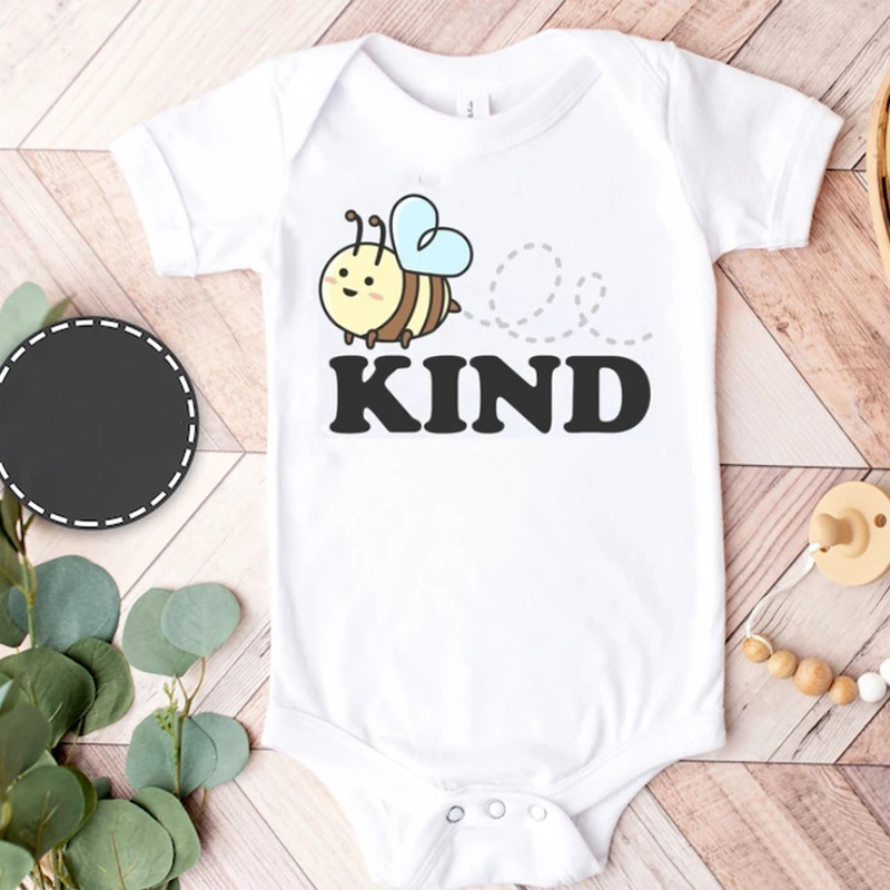 Bee Kind Baby Body Suit Bee Bodysuit Be Nice Shirt Baby Shower Gift for Boy Girl Cute Baby Clothes Fall Clothes for Kids
Bee Kind Baby Body Suit Bee Bodysuit Be Nice Shirt Baby Shower Gift for Boy Girl Cute Baby Clothes Fall Clothes for Kids