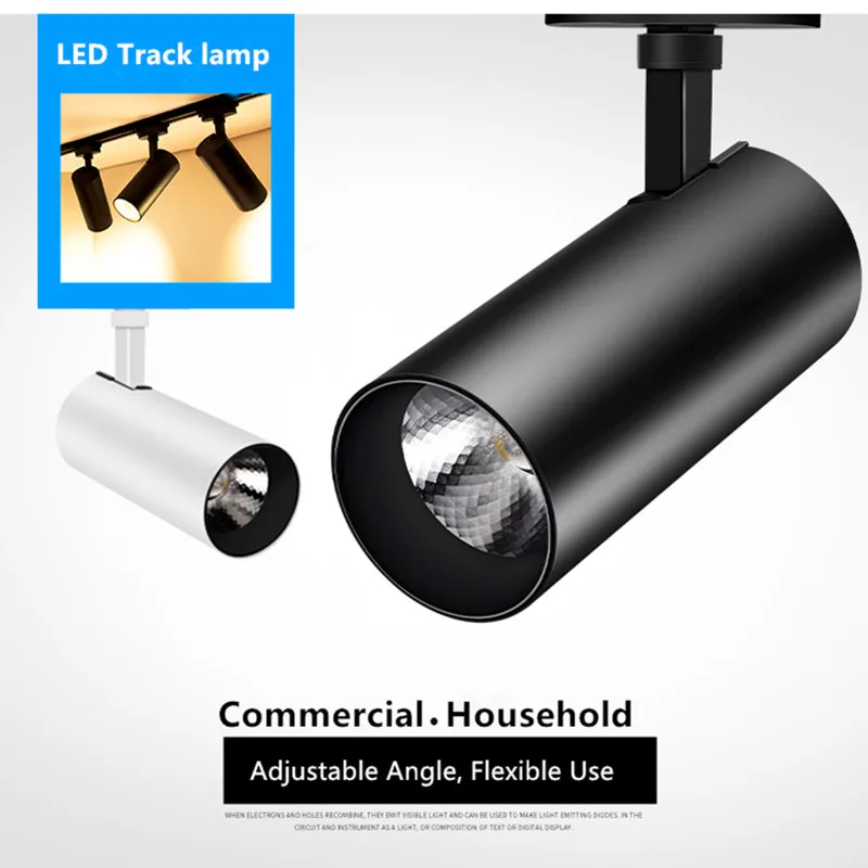 Superbright COB LED Track Light 20W 30W Rail Lamp Indoor Light Angle Adjustable Spotlight Clothing Store Dressing Room 85-265V
Superbright COB LED Track Light 20W 30W Rail Lamp Indoor Light Angle Adjustable Spotlight Clothing Store Dressing Room 85-265V