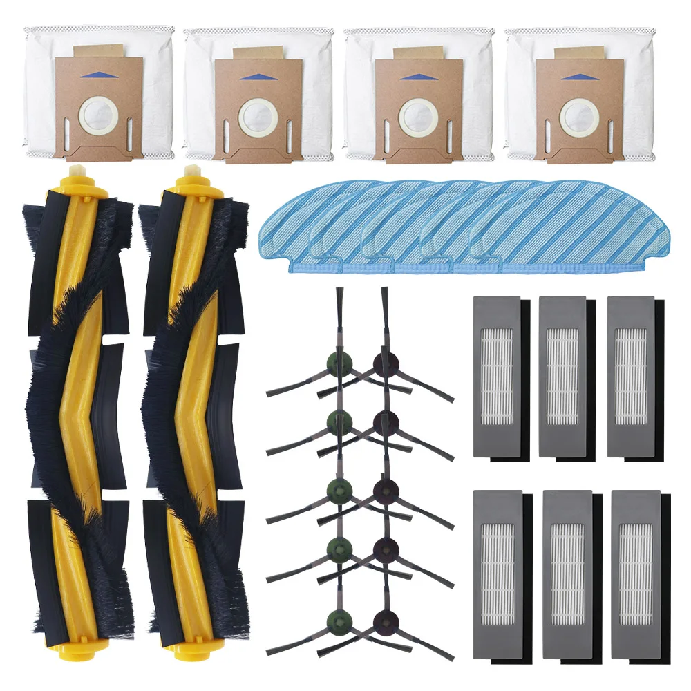 Main / Side Brush For ECOVACS DEEBOT OZMO T8 / T8 AIVI Robot Vacuum Cleaner Dust Bag Filter Disposable Mop Cloth Accessories 
Main / Side Brush For ECOVACS DEEBOT OZMO T8 / T8 AIVI Robot Vacuum Cleaner Dust Bag Filter Disposable Mop Cloth Accessories