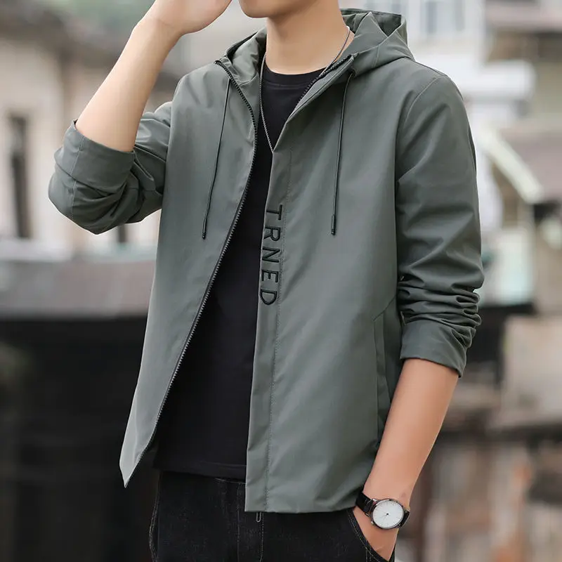 Tooling jacket men's coat spring and autumn 2021 new hooded casual large size top chaqueta hombre
Tooling jacket men's coat spring and autumn 2021 new hooded casual large size top chaqueta hombre