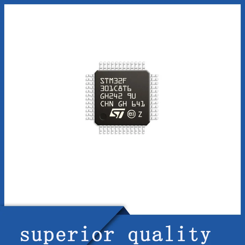 Новые оригинальные компоненты STM32F301C8T6 LQFP48 новая дата производства точечные товары STM32F301C8T6 интегральная схема
Новые оригинальные компоненты STM32F301C8T6 LQFP48 новая дата производства точечные товары STM32F301C8T6 интегральная схема
