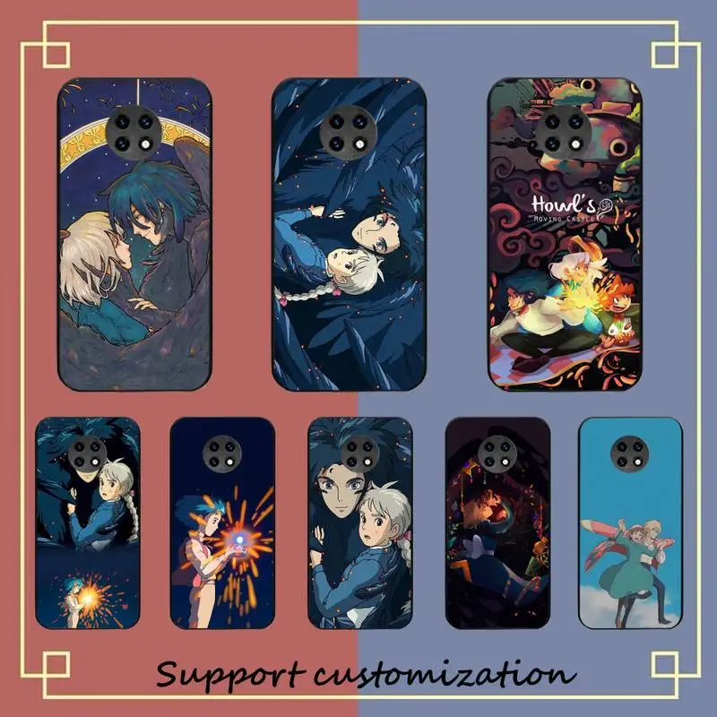 Studio Ghibli Howl's Moving Castle Phone Case For Xiaomi Redmi Note8A 7 5 Note8pro 8T 9Pro TPU Coque for note6pro Funda Capa
Studio Ghibli Howl's Moving Castle Phone Case For Xiaomi Redmi Note8A 7 5 Note8pro 8T 9Pro TPU Coque for note6pro Funda Capa
