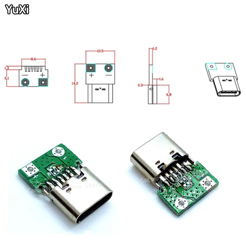 1Pcs USB Band Type-C Motherboard 6Pin Motherboard Charging Board Length 14.2 Electric Toothbrush Available Type-C USB 3.1
1Pcs USB Band Type-C Motherboard 6Pin Motherboard Charging Board Length 14.2 Electric Toothbrush Available Type-C USB 3.1