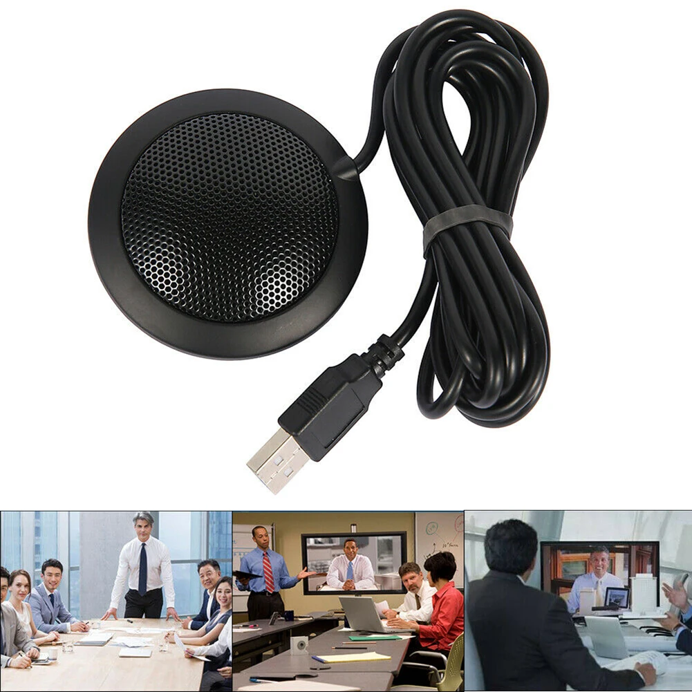 360 Omnidirectional PC Computer Microphone USB Port Office Portable Noise Echo Canceling Speaker for Conference Meeting
360 Omnidirectional PC Computer Microphone USB Port Office Portable Noise Echo Canceling Speaker for Conference Meeting