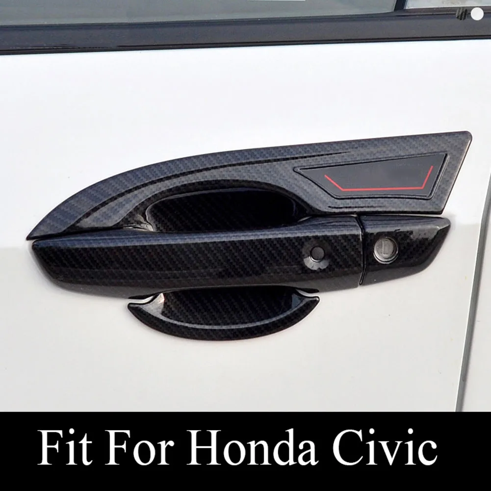 Car Exterior Door Handle Bowl Cover Trim For Honda Civil 2016 2017 2018 Styling Moulding Carbon Fiber Black Chrome
Car Exterior Door Handle Bowl Cover Trim For Honda Civil 2016 2017 2018 Styling Moulding Carbon Fiber Black Chrome
