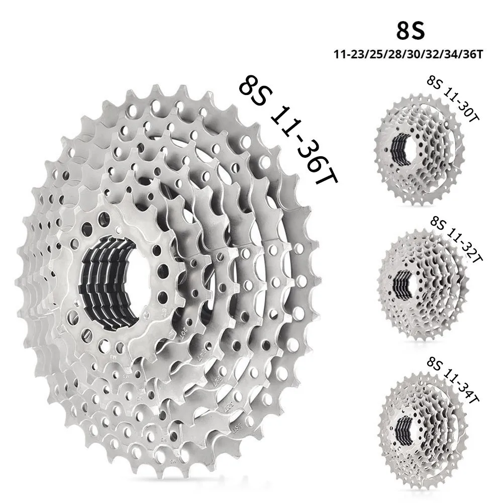 SWTXO 8-Speed Cassette Freewheel Bicycle MTB Road Bike Flywheel 11-23/25/28/30/32/34/36T Cycling Accessories
SWTXO 8-Speed Cassette Freewheel Bicycle MTB Road Bike Flywheel 11-23/25/28/30/32/34/36T Cycling Accessories