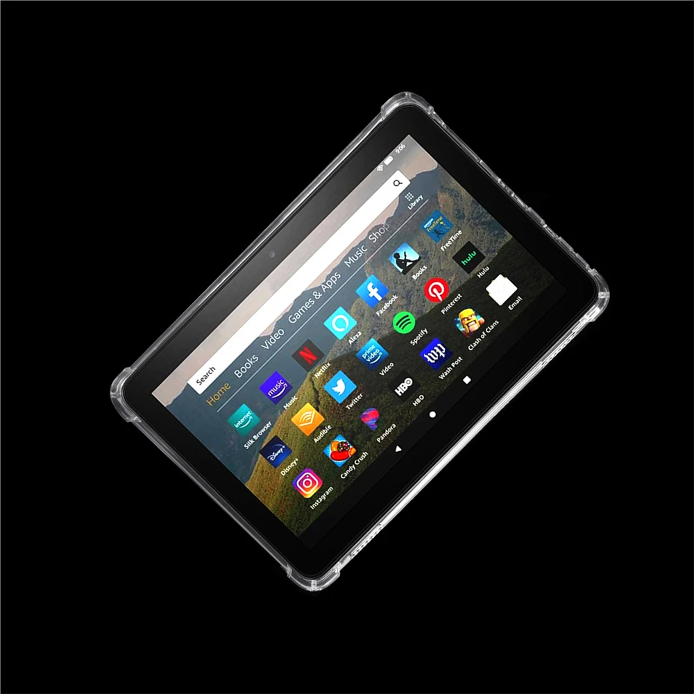 Shockproof silicone case for Amazon Fire HD 8 2020 / HD 8 Plus 8.0 transparent rubber back cover flexible bumper
Shockproof silicone case for Amazon Fire HD 8 2020 / HD 8 Plus 8.0 transparent rubber back cover flexible bumper