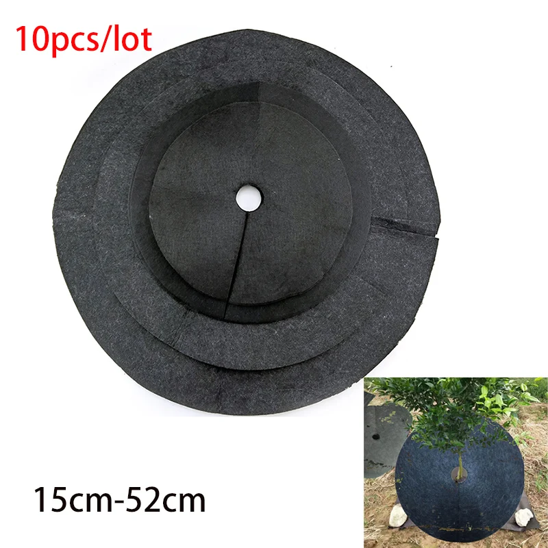 10x Tree Protection Weed Mats Plant Cover Ecological Control Cloth Mulch Ring Round Weed Barrier no woven for Gardens tools
10x Tree Protection Weed Mats Plant Cover Ecological Control Cloth Mulch Ring Round Weed Barrier no woven for Gardens tools
