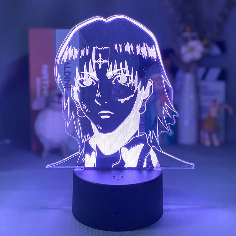 Hunter X Hunter Kulolo lushilufelu Head Illusion Cool 3D Anime Lamp LED Night Lights Lamp For Children Room Decor Hunter Gifts
Hunter X Hunter Kulolo lushilufelu Head Illusion Cool 3D Anime Lamp LED Night Lights Lamp For Children Room Decor Hunter Gifts