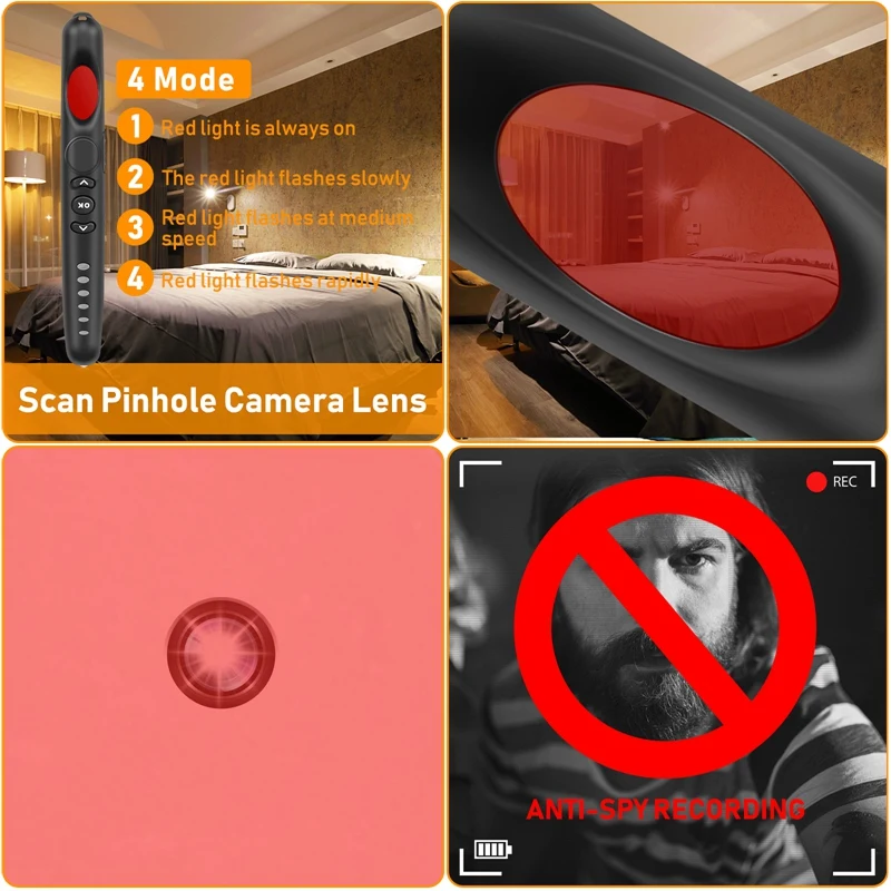 Mini RF Detector Pen Wireless RF Signal Device Scanner Detector Tracker Detect Wireless Camera
Mini RF Detector Pen Wireless RF Signal Device Scanner Detector Tracker Detect Wireless Camera